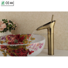 Antique Copper Gold Plated Teapot Bathroom Basin Tap Faucet (Q13808HQ)